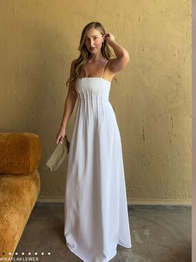 meshki chandra lace detail satin maxi dress Meshki Chandra Lace Detail Satin Maxi by Meshki